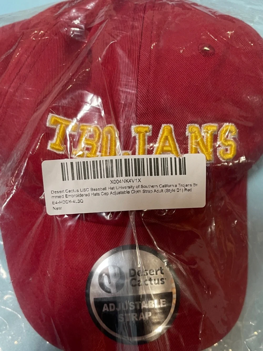 Desert Cactus Trojans USC ball cap